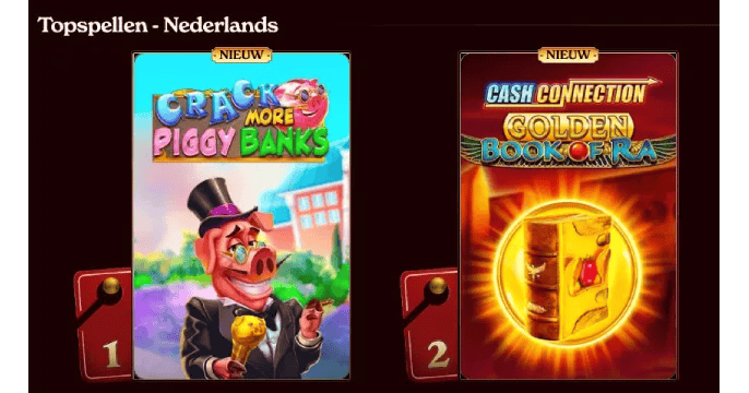 Casoola Casino games banner